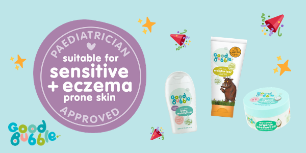It’s official! We’re paediatrician approved and suitable for eczema prone skin.