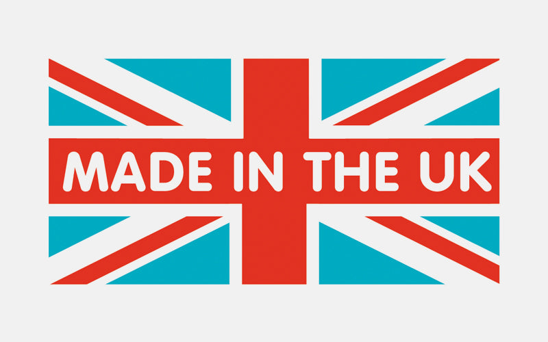 Wearing Our “Made in UK” Badge with Pride