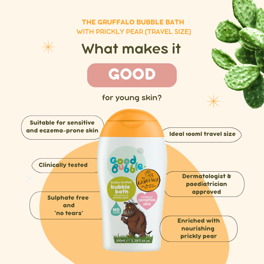 The Gruffalo Bubble Bath with Prickly Pear 100ml
