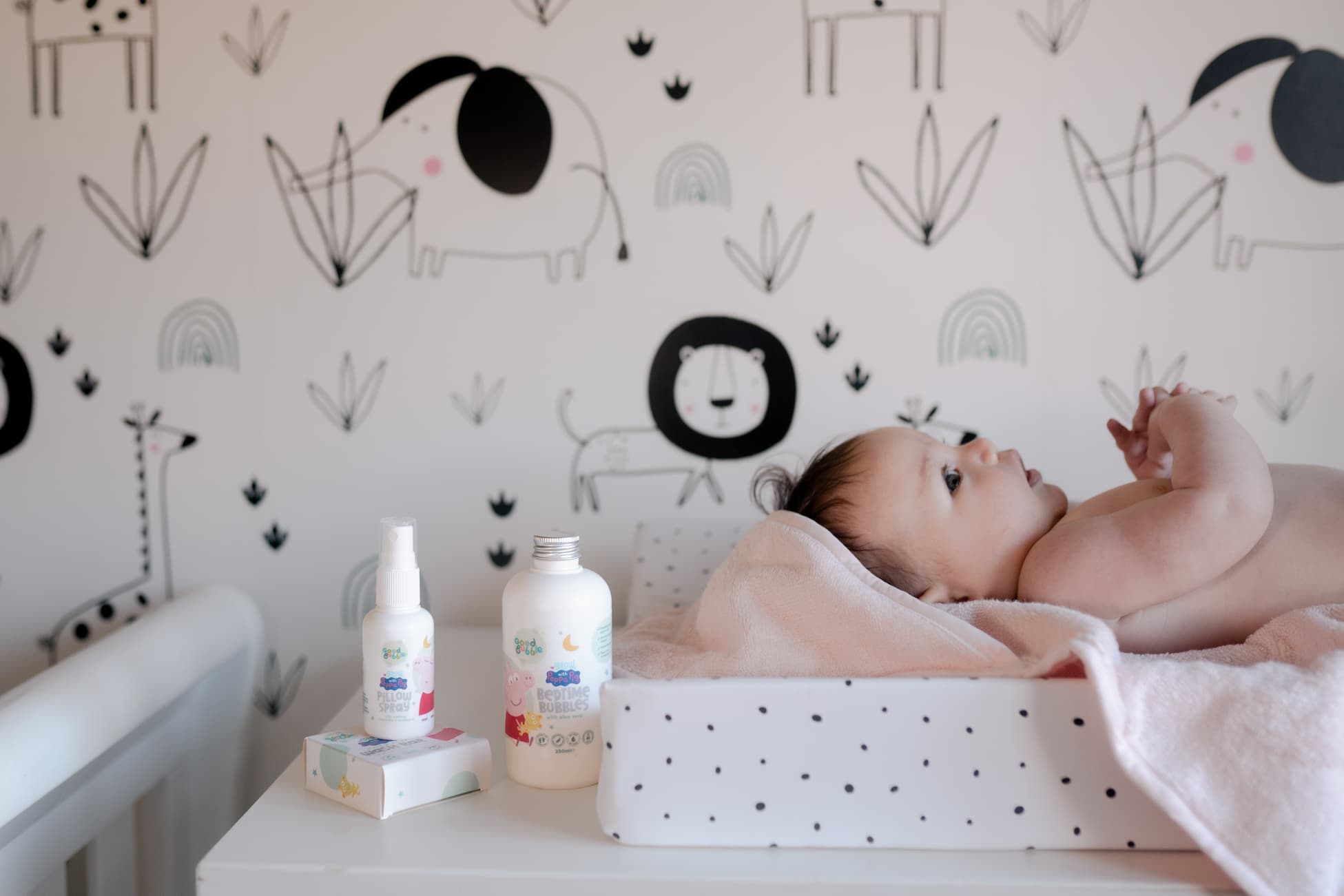 Grow with Peppa Pig Luxury Baby Bath Time Gift Set