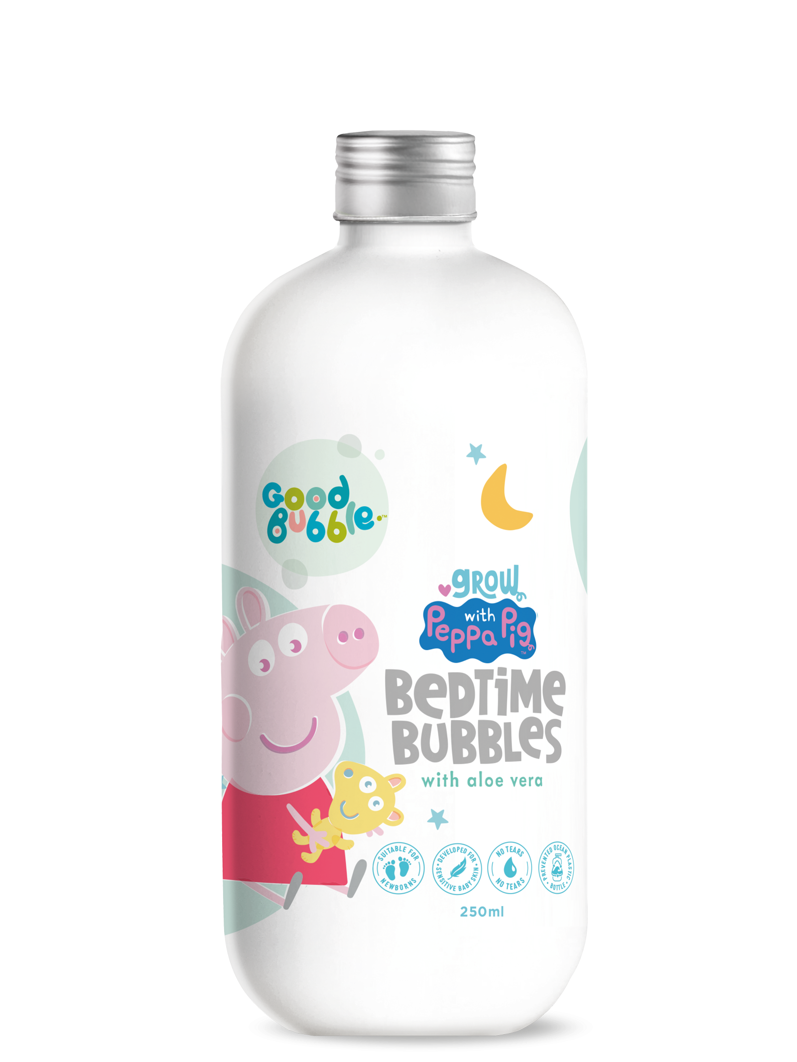 Peppa Pig Bedtime Bubbles with Aloe Vera 250ml