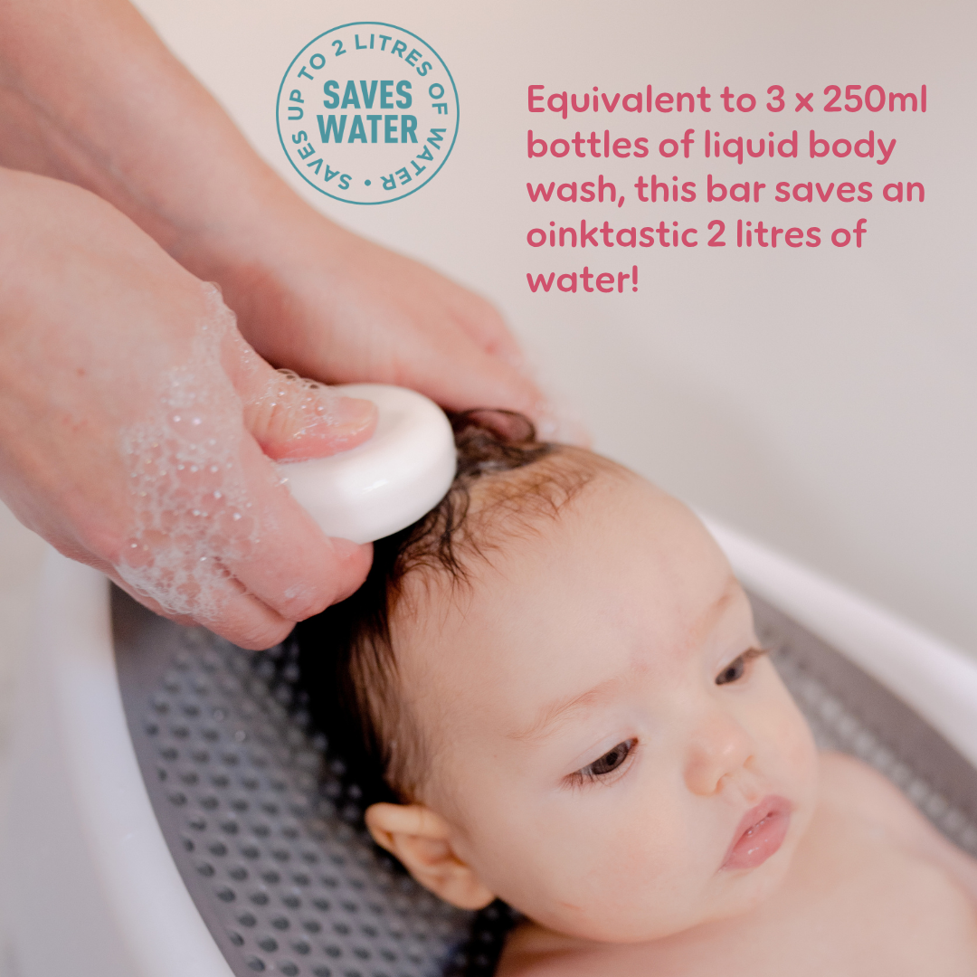 Peppa Pig Hair & Body Wash Bar with Rose Water 80g