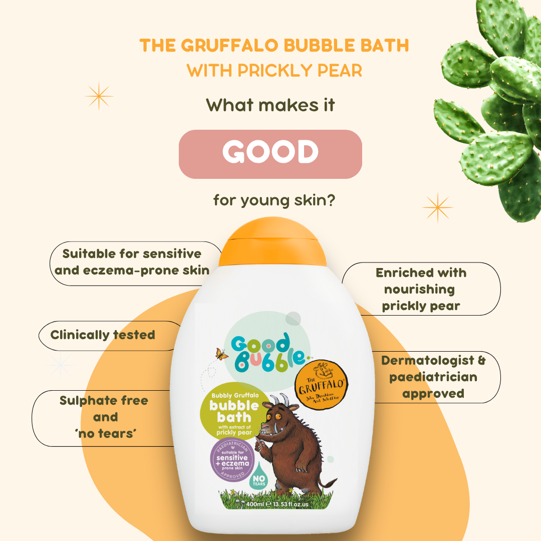 The Gruffalo Bubble Bath with Prickly Pear 400ml