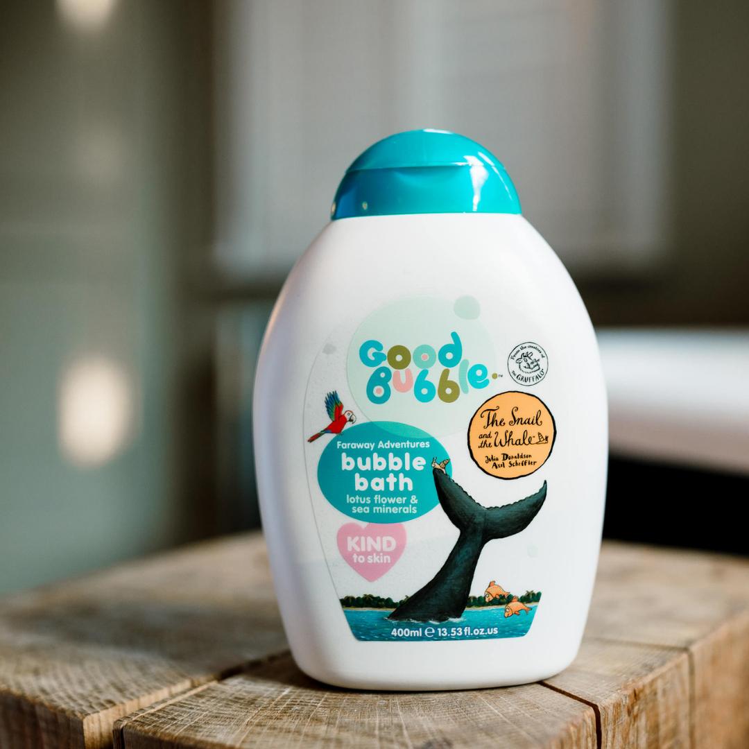 Snail and the Whale Lotus Flower and Sea Minerals Bubble Bath 400ml