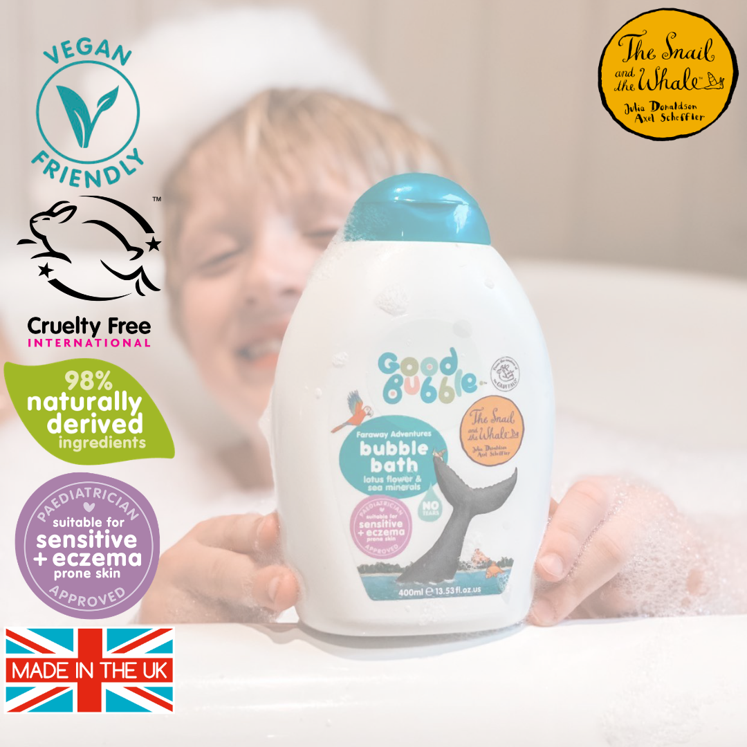 Snail and the Whale Lotus Flower and Sea Minerals Bubble Bath 400ml