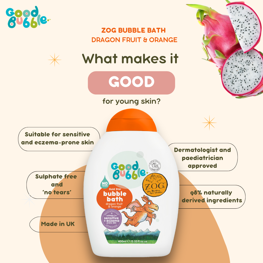 Zog Dragon Fruit and Orange Bubble Bath 400ml