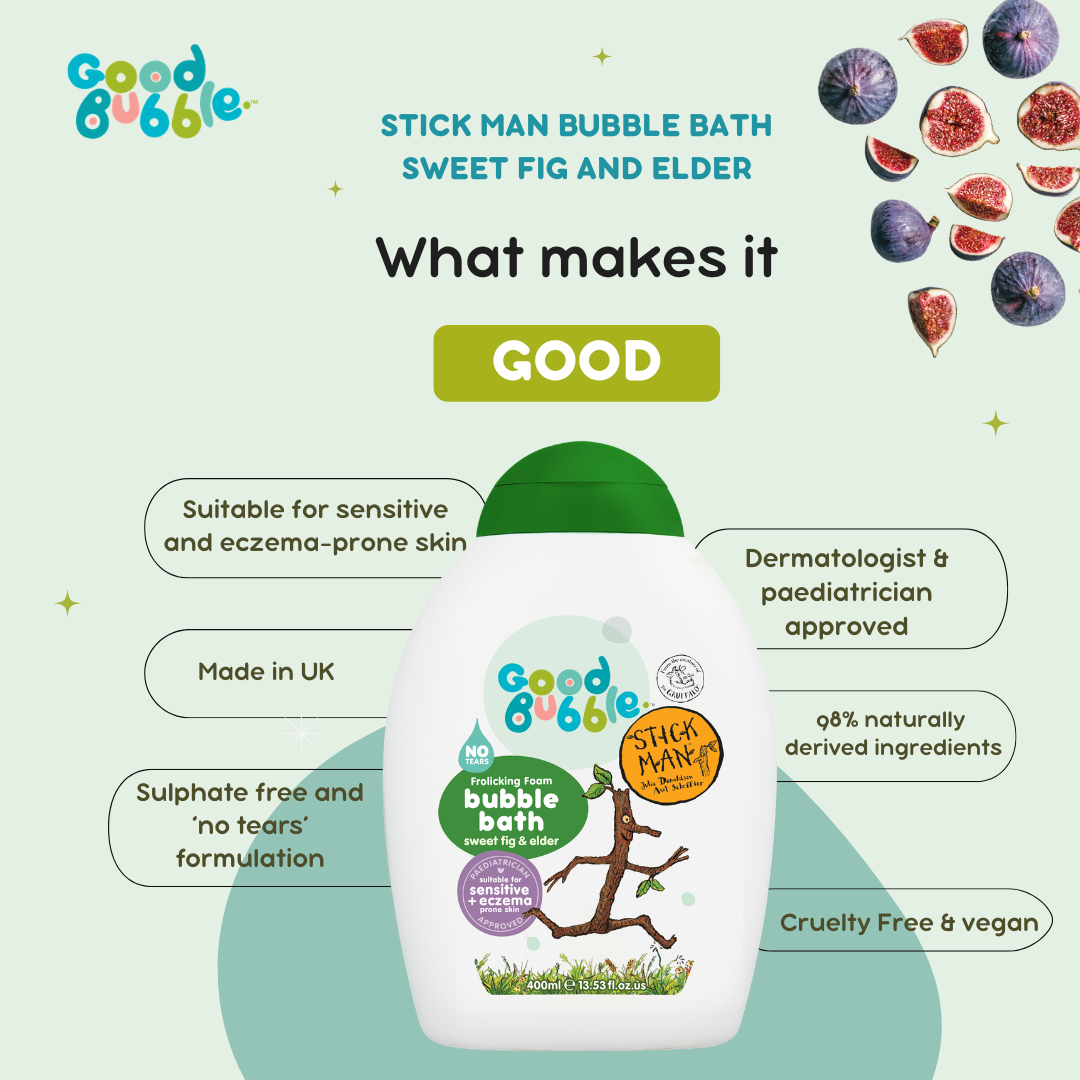 Stick Man Sweet Fig and Elder Bubble Bath 400ml