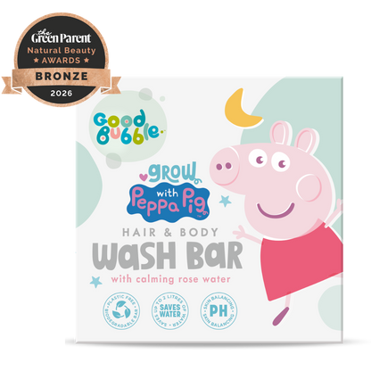 Peppa Pig Hair & Body Wash Bar with Rose Water 80g