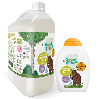 The Gruffalo Bubble Bath 400ml & 5L Eco Refill Bundle