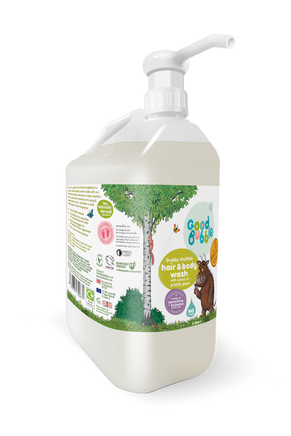 Gruffalo Hair & Body Wash with Prickly Pear Extract 5 Litre Refill