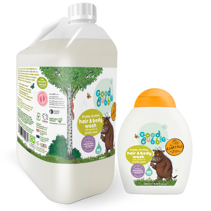 The Gruffalo Hair & Body Wash 250ml & 5L Eco Refill Bundle