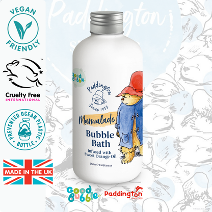 Paddington Bear Marmalade Bubble Bath 250ml