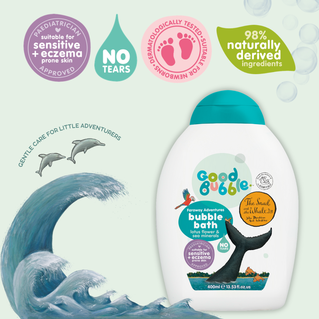 Snail and the Whale Lotus Flower and Sea Minerals Bubble Bath 400ml