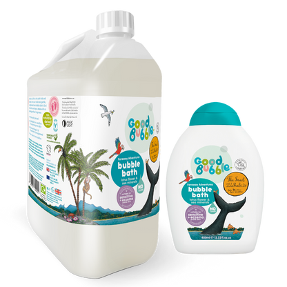 The Snail & The Whale Bubble Bath 400ml & 5L Eco Refill Bundle